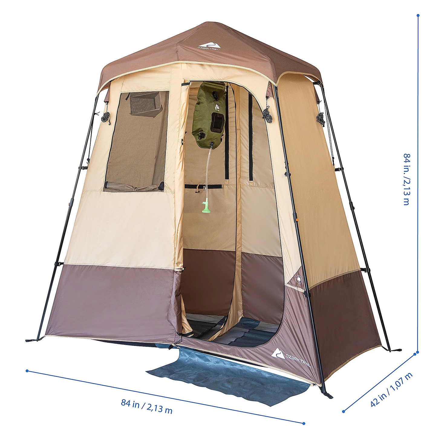 Carpa de Ducha Portátil | 2 Habitaciones
