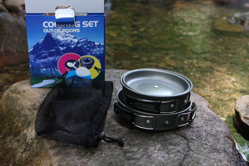 Kit de Cocina de Camping | Antiadherente