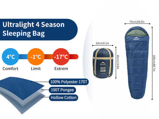 Sleeping bag -1°C | Nature Hike