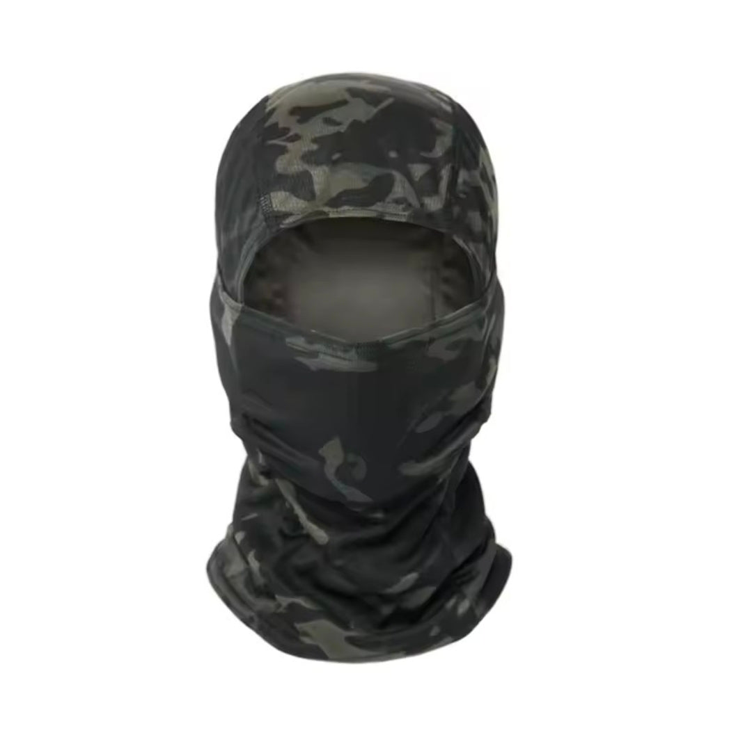 Pasamontañas de camuflaje, máscara facial para deportes