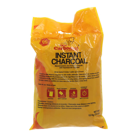 Carbón Instantáneo para BBQ | 3.3 lbs (1.5 kg)