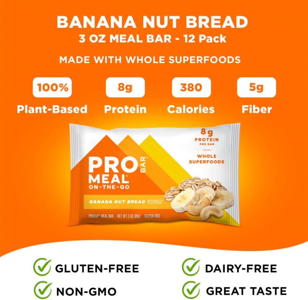 PROBAR Meal Bars | Barras Energéticas para Senderismo y Camping