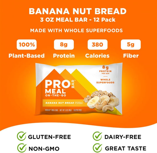 PROBAR Meal Bars | Barras Energéticas para Senderismo y Camping