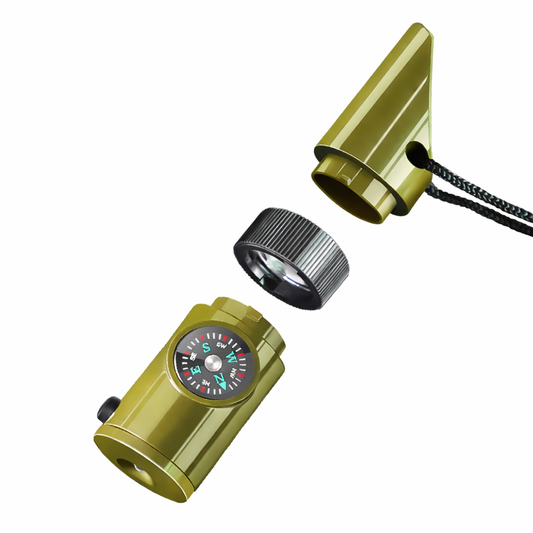 Silbato de Supervivencia Táctico 7 en 1