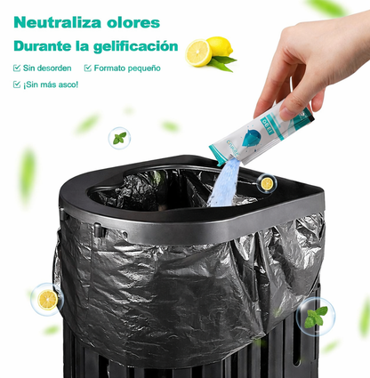 Gel Absorbente para Inodoro Portátil (Pack de 5 Sobres)