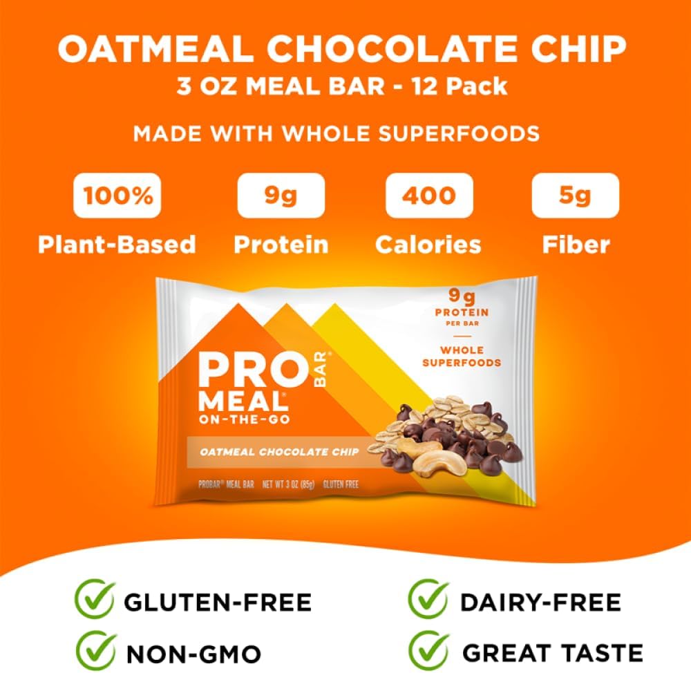 PROBAR Meal Bars | Barras Energéticas para Senderismo y Camping