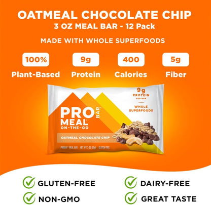 PROBAR Meal Bars | Barras Energéticas para Senderismo y Camping