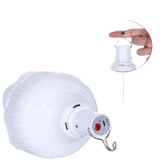 Linterna LED Recargable USB – Tipo Bombillo portátil