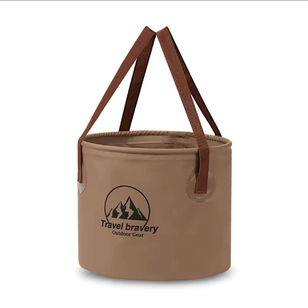 Balde Plegable Multiusos 20L para Camping