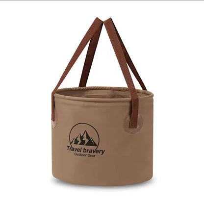 Balde Plegable Multiusos 20L para Camping