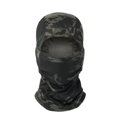 Pasamontañas de camuflaje, máscara facial para deportes