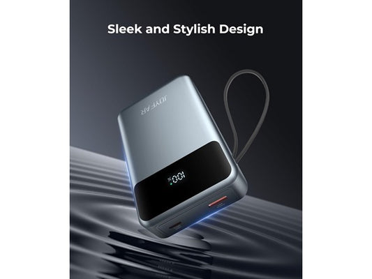 Power Bank Capacidad 30000mAh | Carga Rápida 22.5W con Pantalla LED