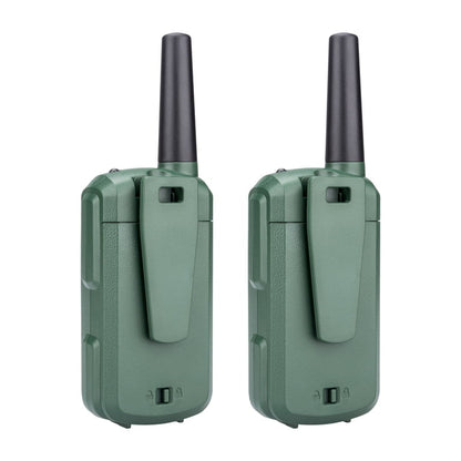 Walkie Talkies Ozark Trail IPX4 Resistentes al Agua – 22 Canales (Paquete de 2)
