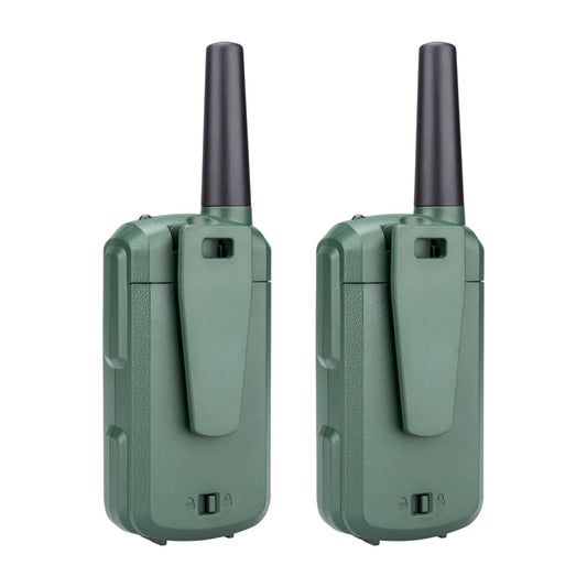 Walkie Talkies Ozark Trail IPX4 Resistentes al Agua – 22 Canales (Paquete de 2)