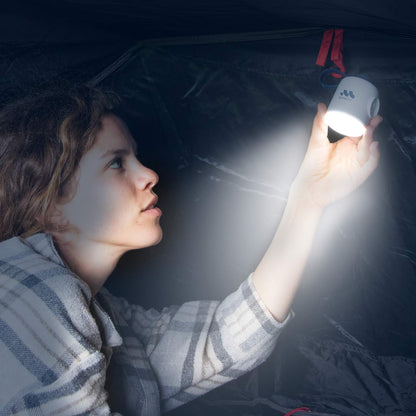 Mini Inflador Portátil USB-C con Luz LED para Camping