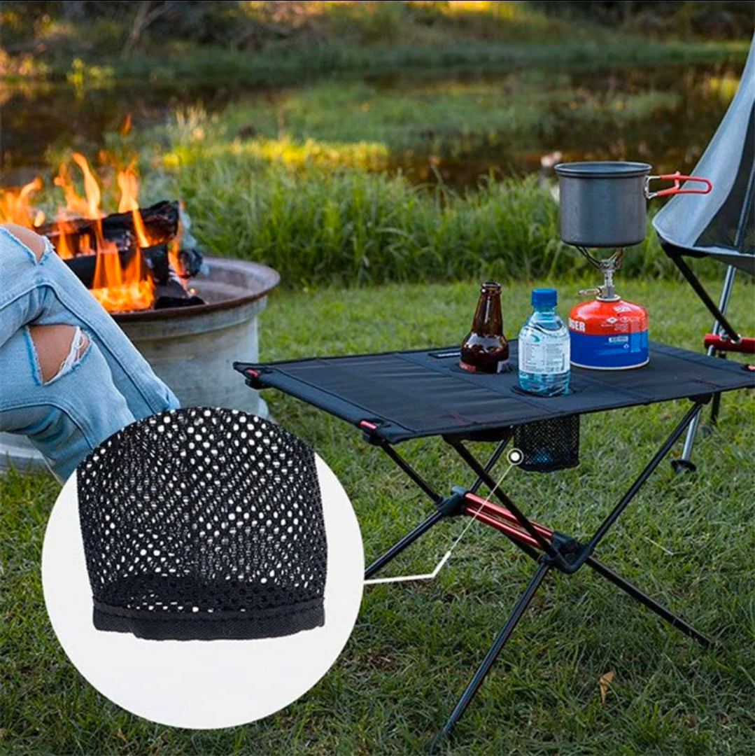 Mesa Plegable | Ultraligera con Portavasos